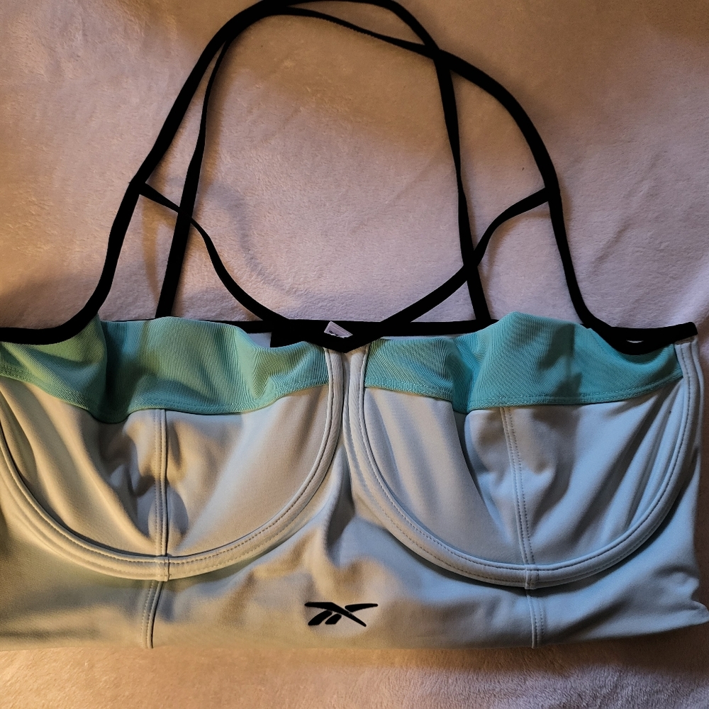 Reebok Cardi B Bralette Athletic Top XL